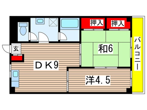 パークアベニューの物件間取画像